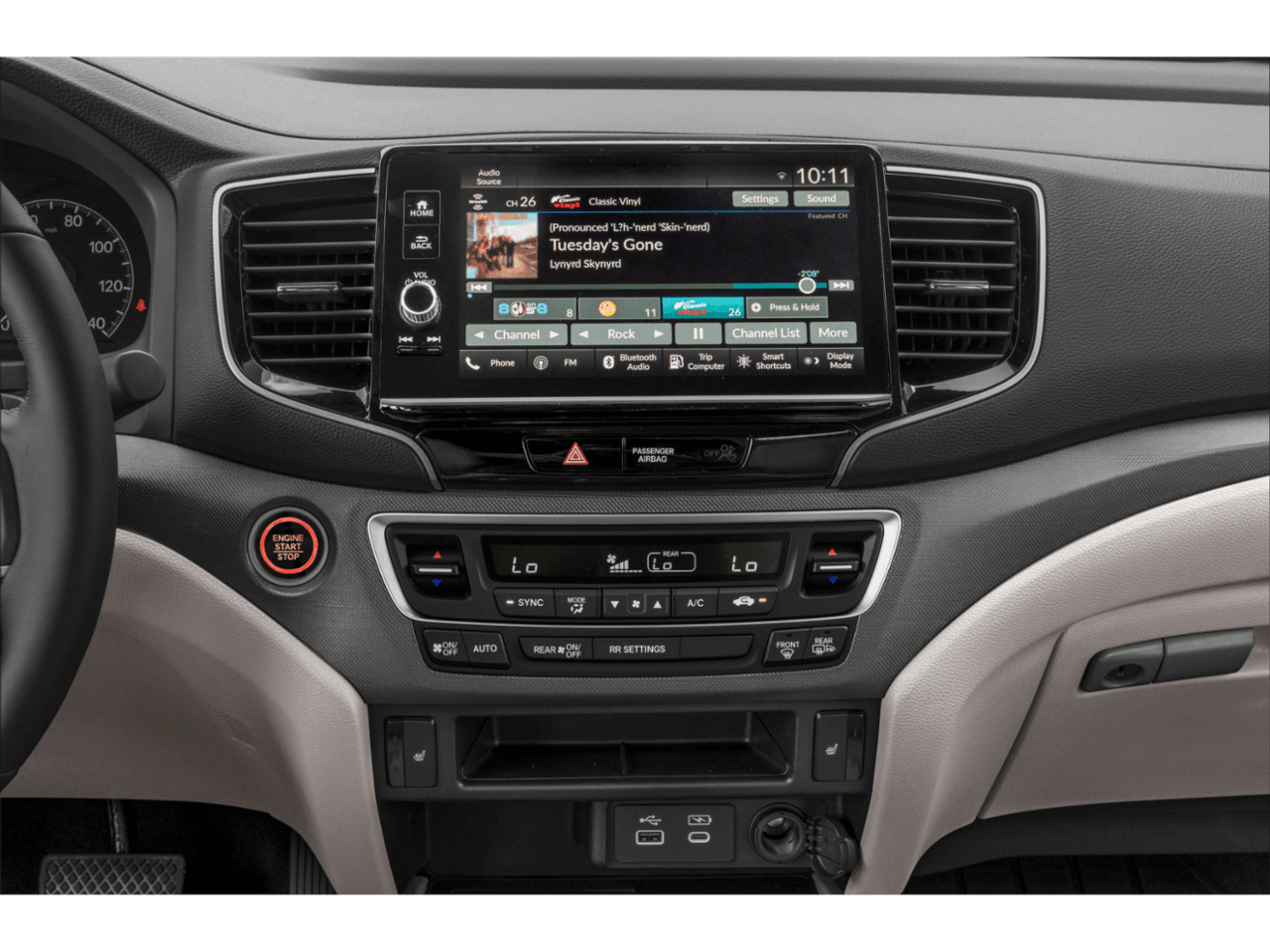2026 Honda Ridgeline RTL - Interior Stereo System