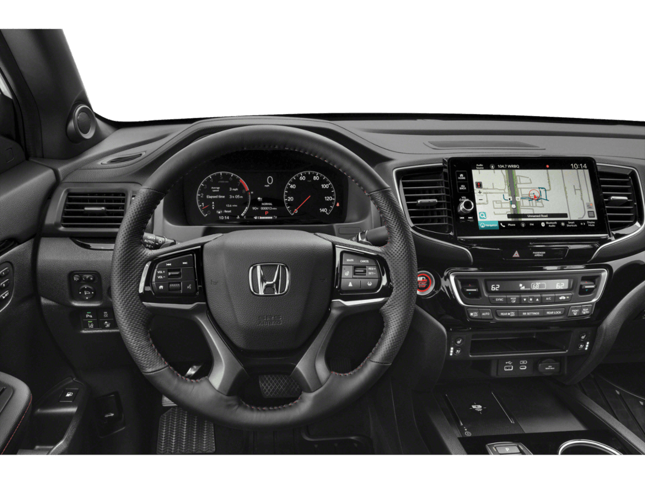 2026 Honda Ridgeline Black Edition - Interior Drivers Dash