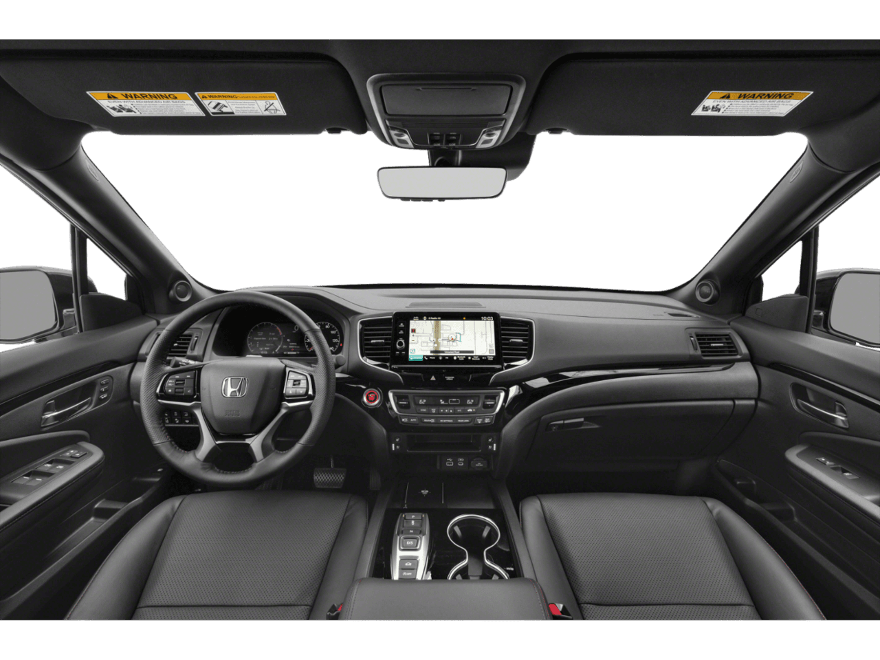 2026 Honda Ridgeline Black Edition - Interior Full Dash Basic