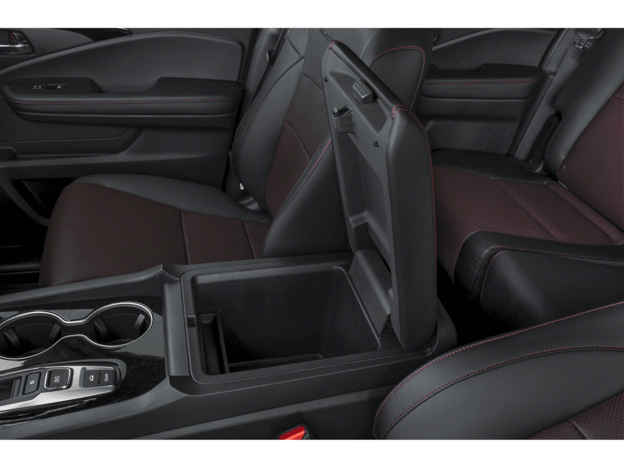2026 Honda Ridgeline Black Edition Two-Tone - Interior Center Storage Console