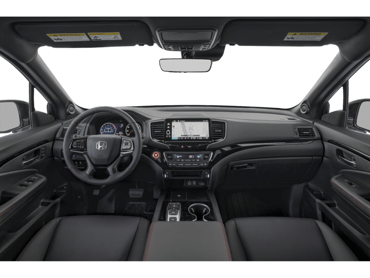 2026 Honda Ridgeline Black Edition Two-Tone - Interior Full Dash Basic