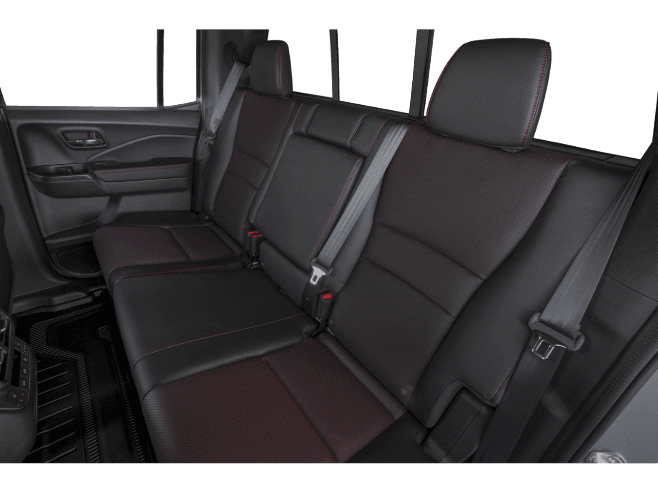 2026 Honda Ridgeline Black Edition Two-Tone - Interior Rear seats