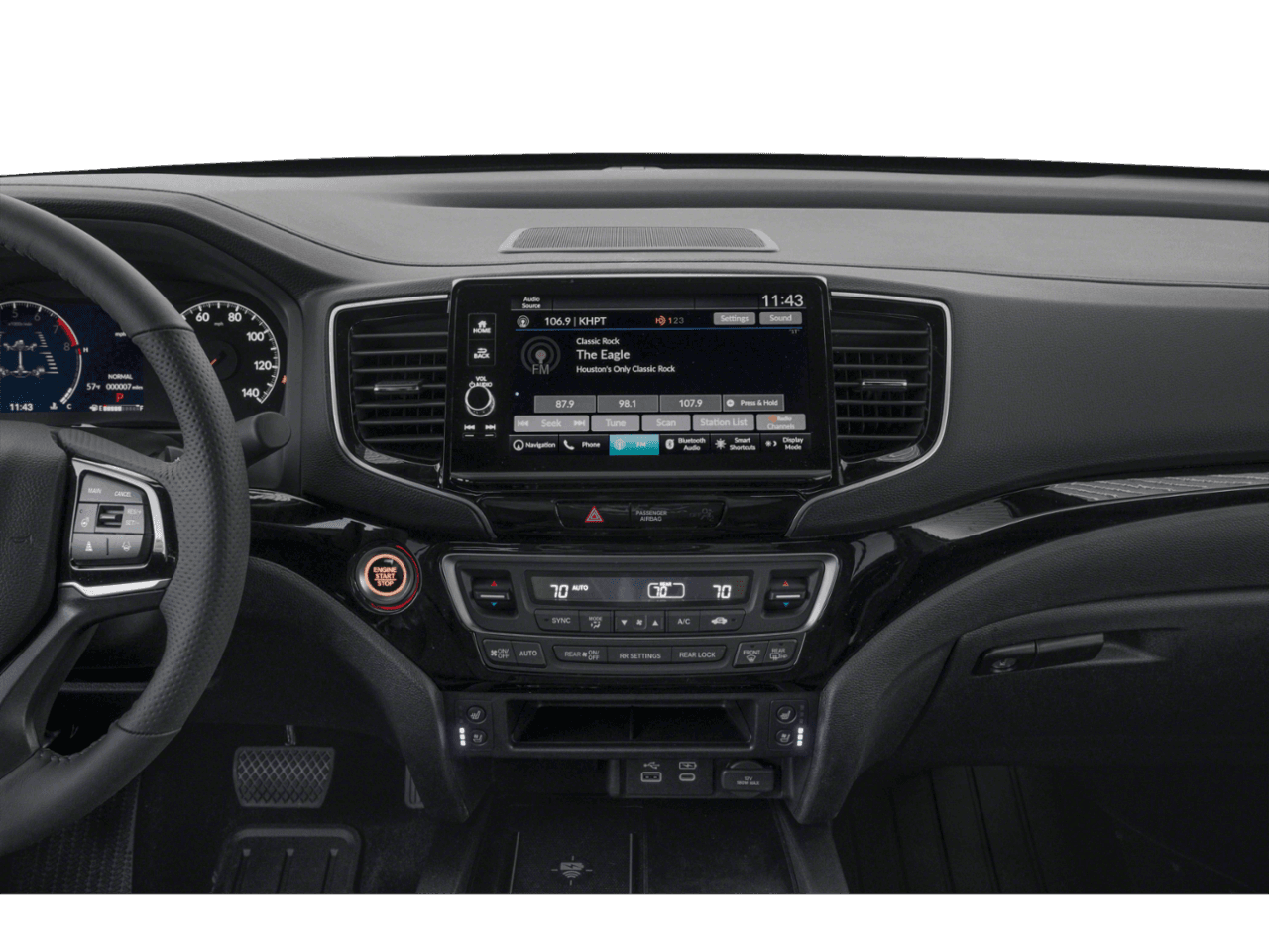 2026 Honda Ridgeline Black Edition Two-Tone - Interior Stereo System