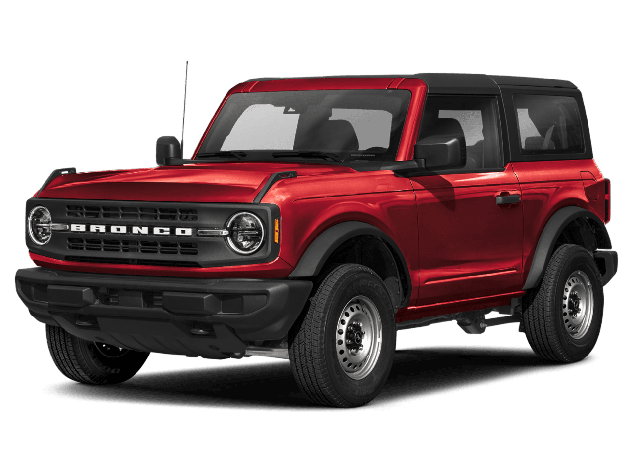 2026 Ford Bronco Base - Front 3/4, facing to the left