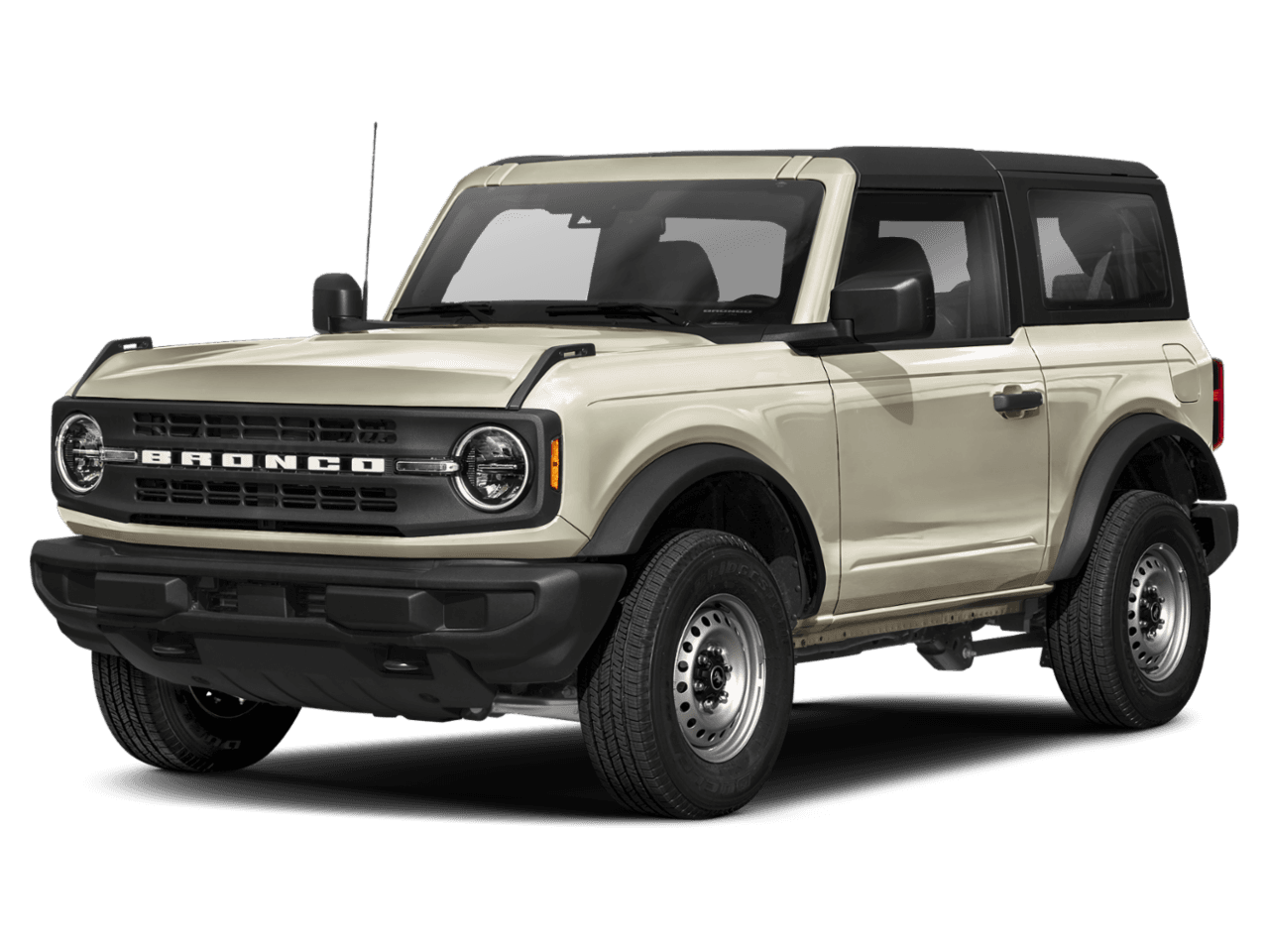 2026 Ford Bronco Base - Front 3/4, facing to the left
