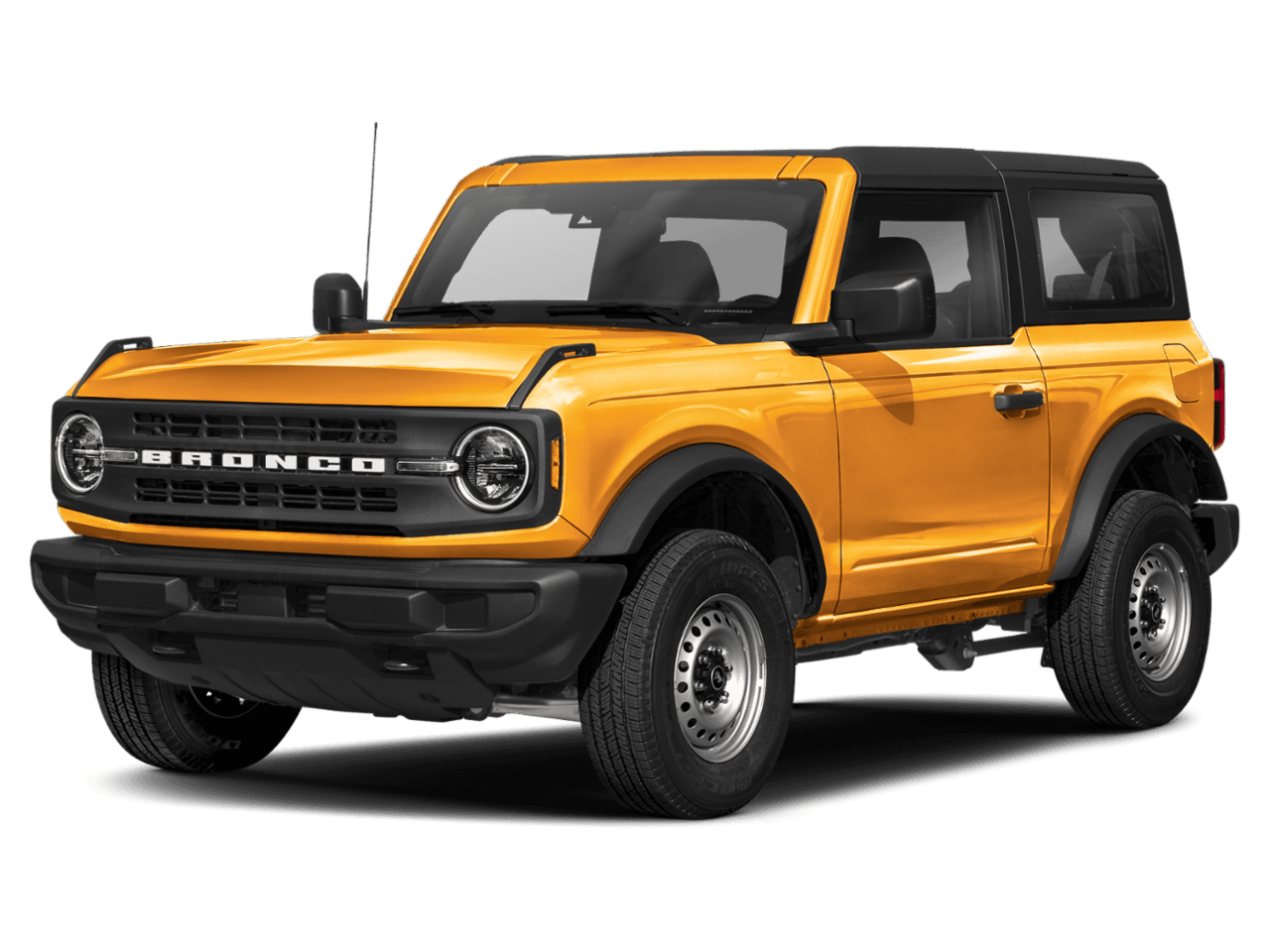 2026 Ford Bronco Base - Front 3/4, facing to the left