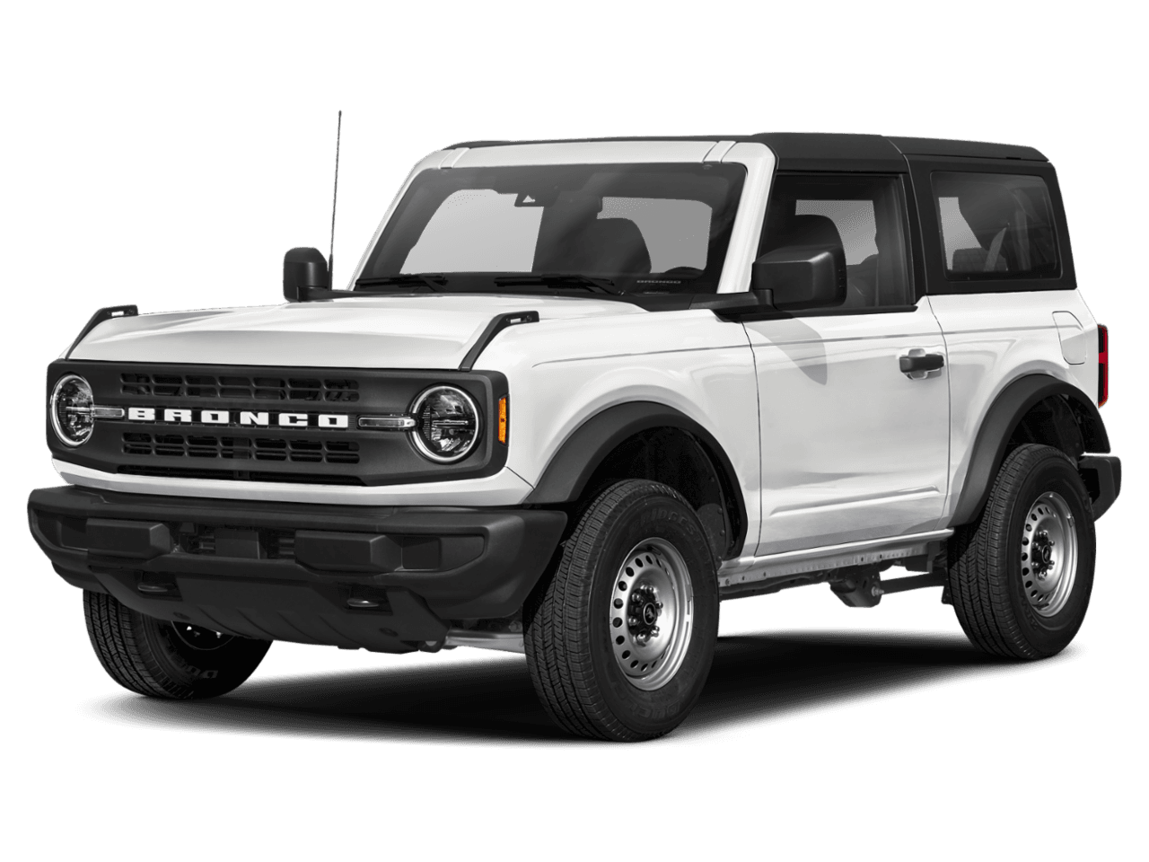2026 Ford Bronco Base - Front 3/4, facing to the left