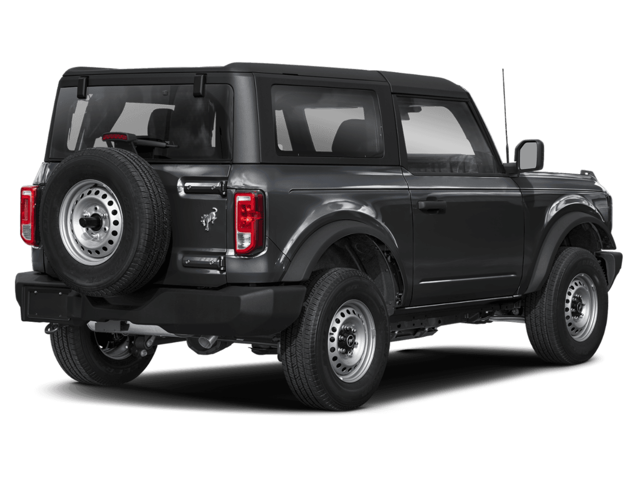 2026 Ford Bronco Base - Rear 3/4, facing to the right