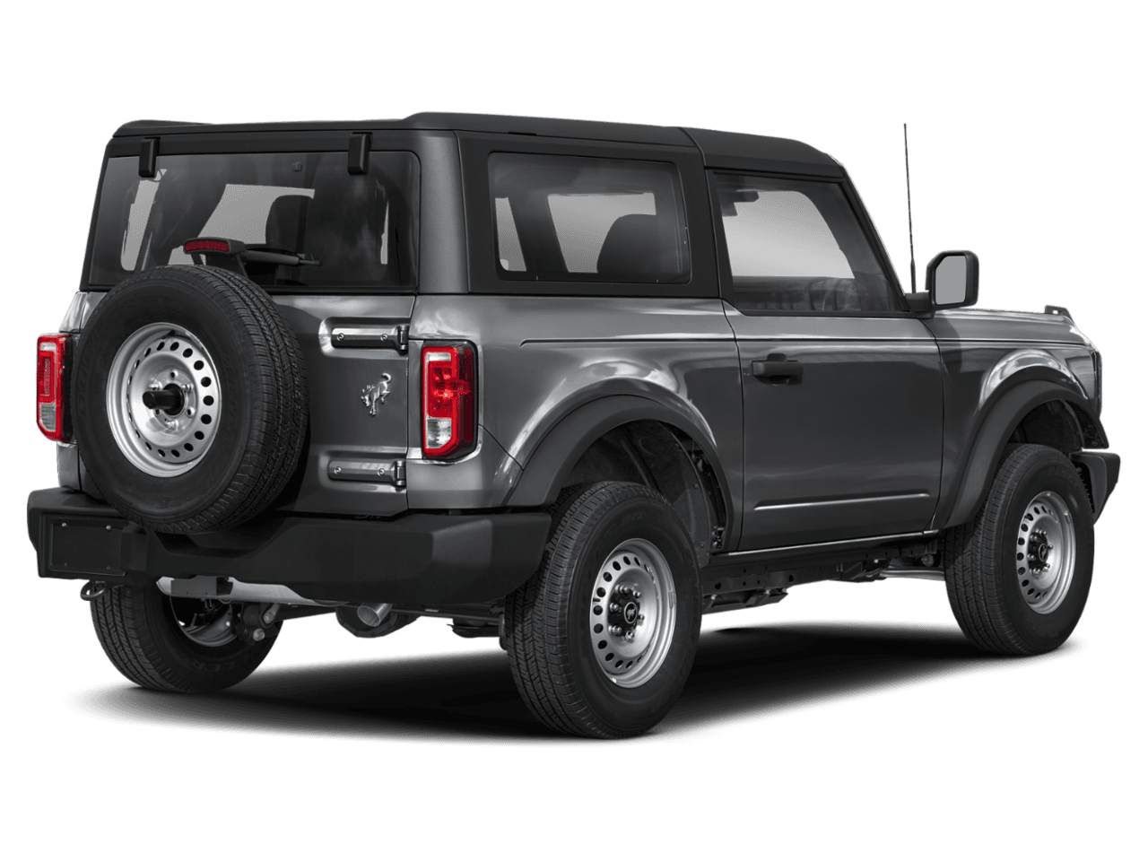 2026 Ford Bronco Base - Rear 3/4, facing to the right