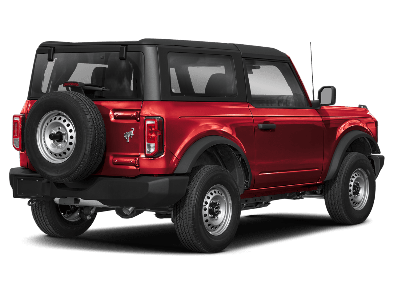 2026 Ford Bronco Base - Rear 3/4, facing to the right