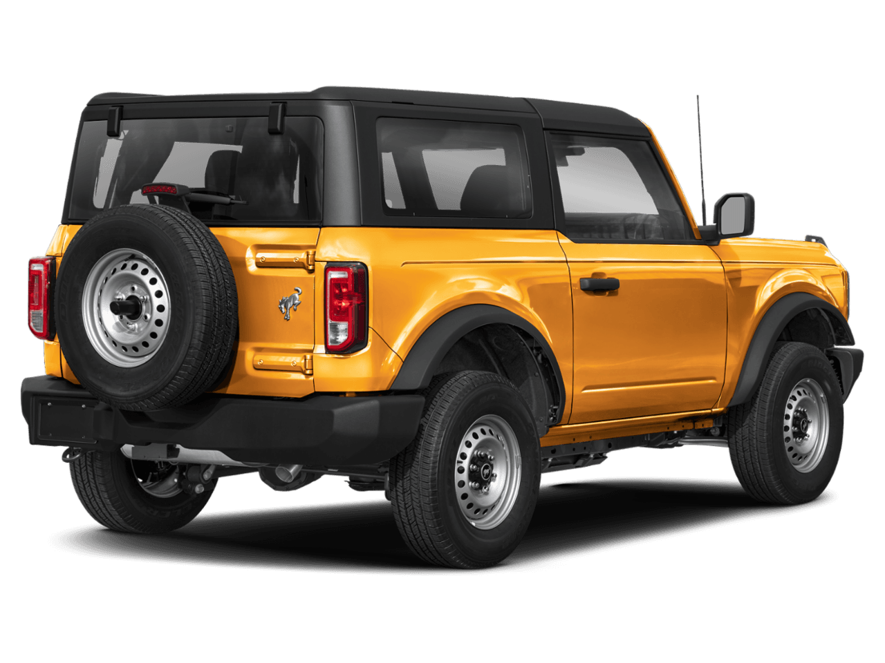 2026 Ford Bronco Base - Rear 3/4, facing to the right
