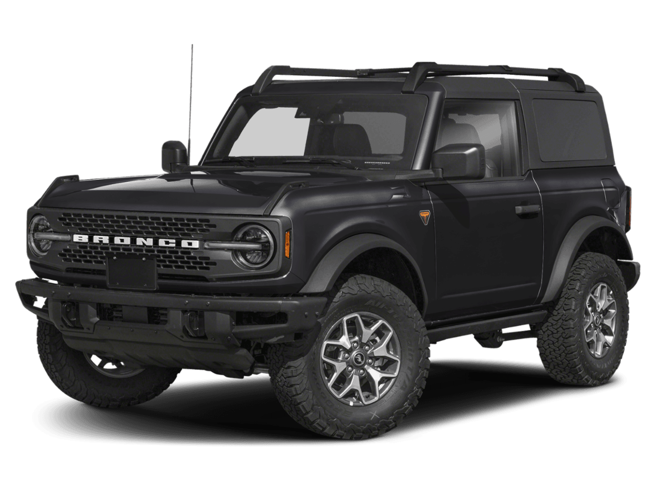 2026 Ford Bronco Badlands - Front 3/4, facing to the left