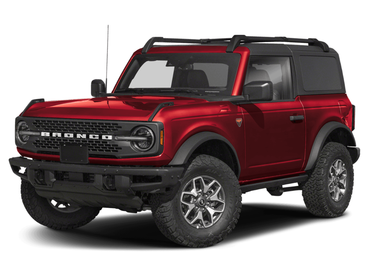2026 Ford Bronco Badlands - Front 3/4, facing to the left