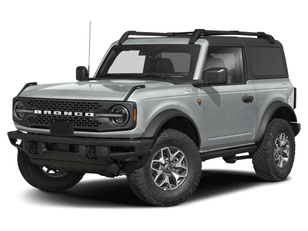 2026 Ford Bronco Badlands - Front 3/4, facing to the left