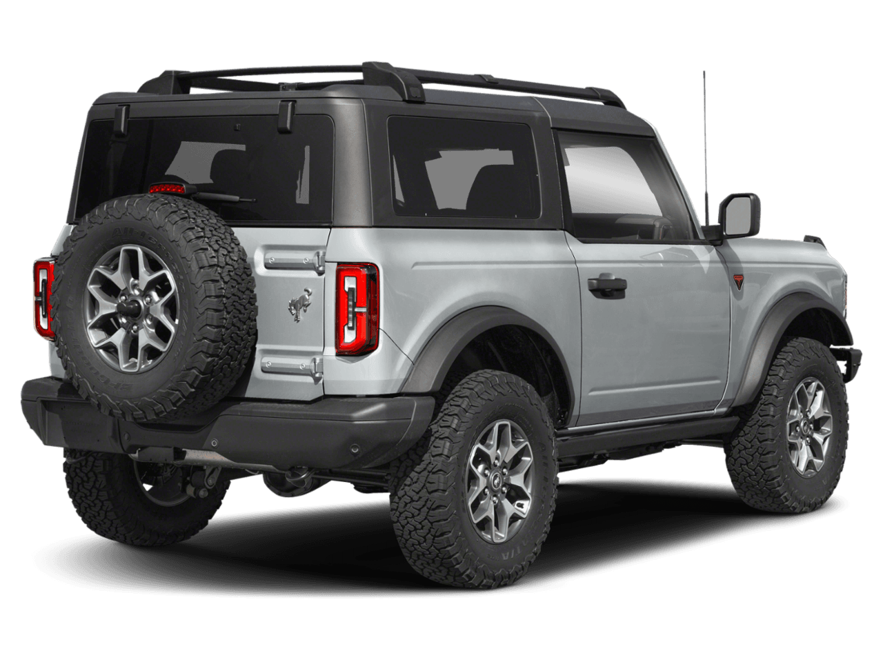 2026 Ford Bronco Badlands - Rear 3/4, facing to the right