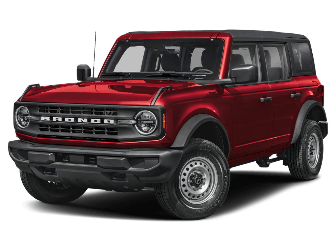 2026 Ford Bronco Base - Front 3/4, facing to the left