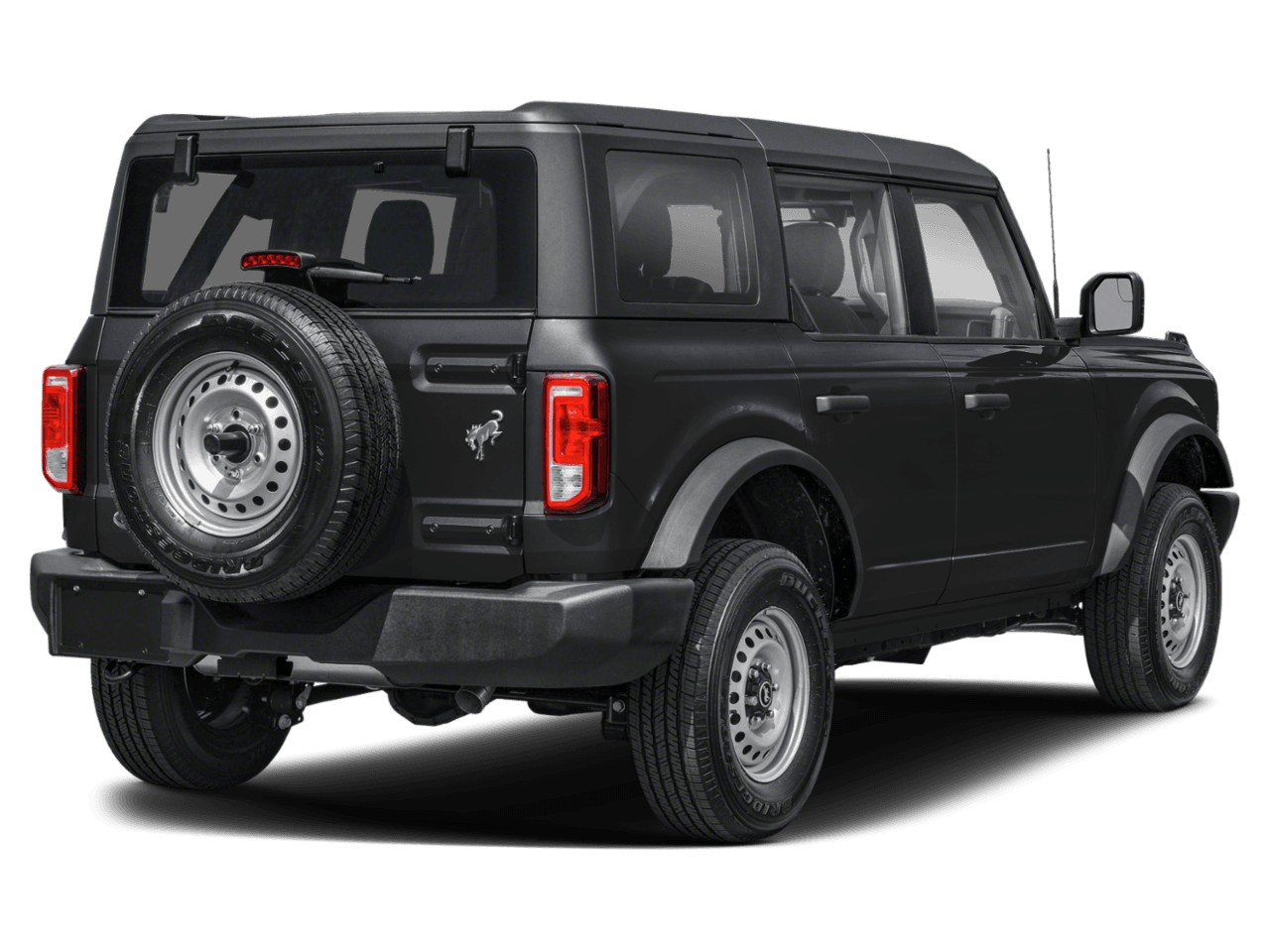 2026 Ford Bronco Base - Rear 3/4, facing to the right