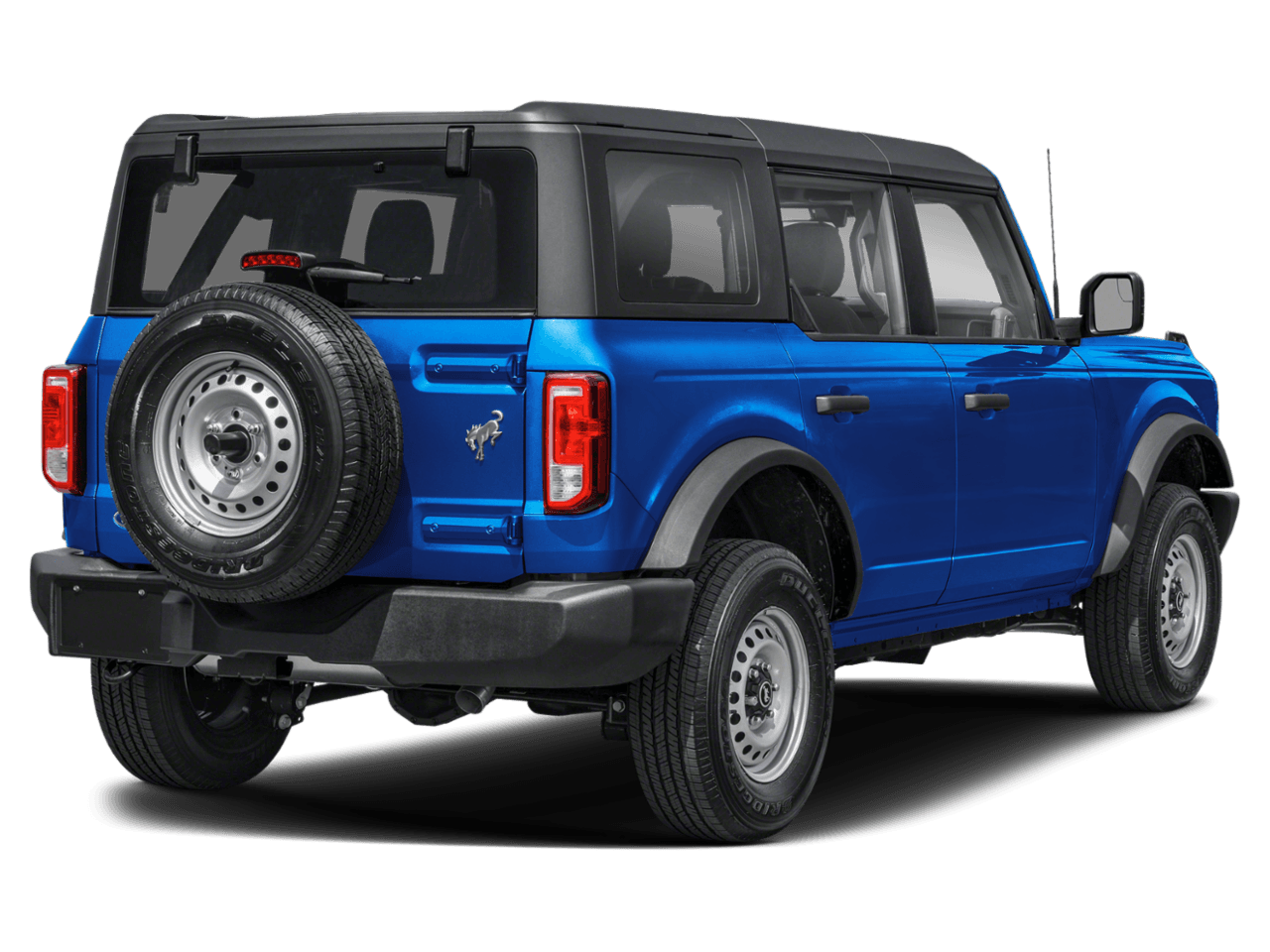 2026 Ford Bronco Base - Rear 3/4, facing to the right