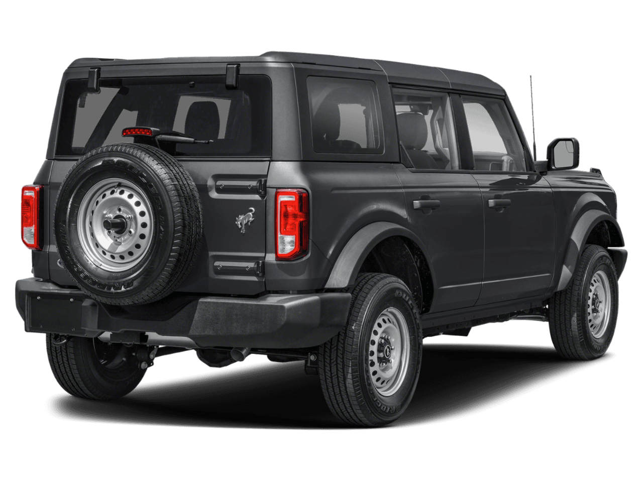 2026 Ford Bronco Base - Rear 3/4, facing to the right