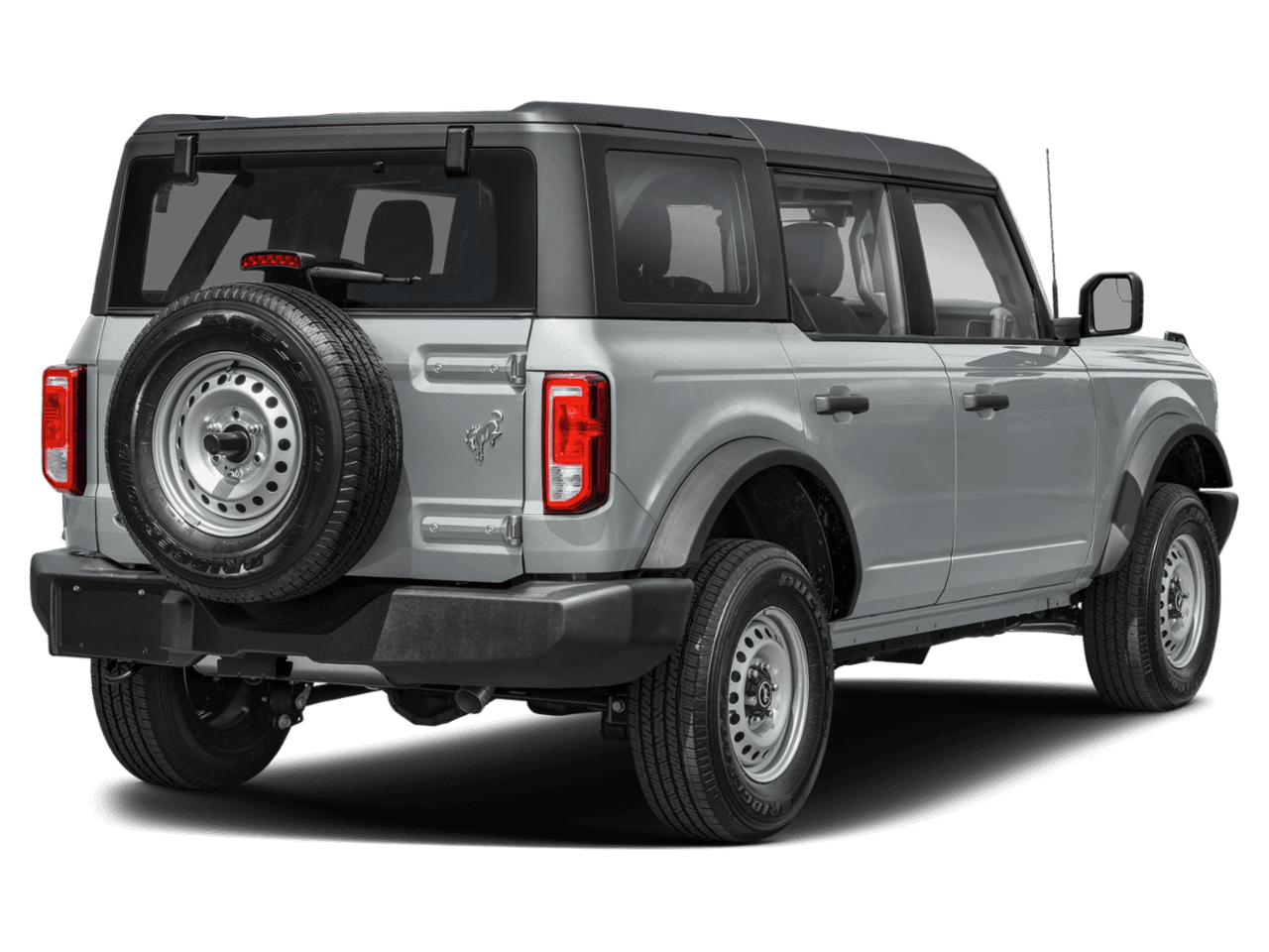 2026 Ford Bronco Base - Rear 3/4, facing to the right