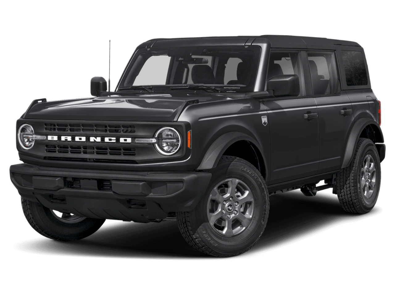 2026 Ford Bronco Big Bend - Front 3/4, facing to the left