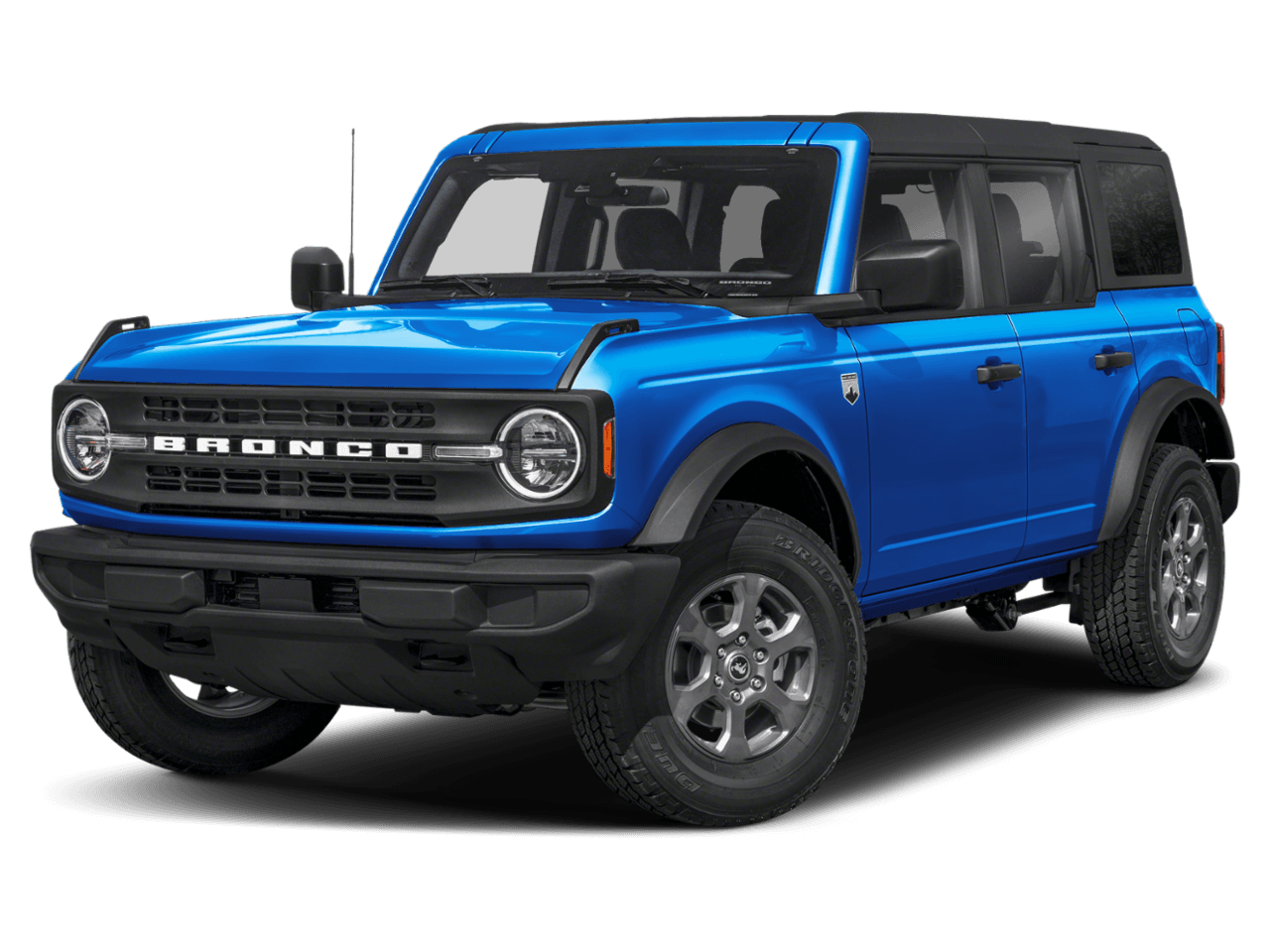 2026 Ford Bronco Big Bend - Front 3/4, facing to the left
