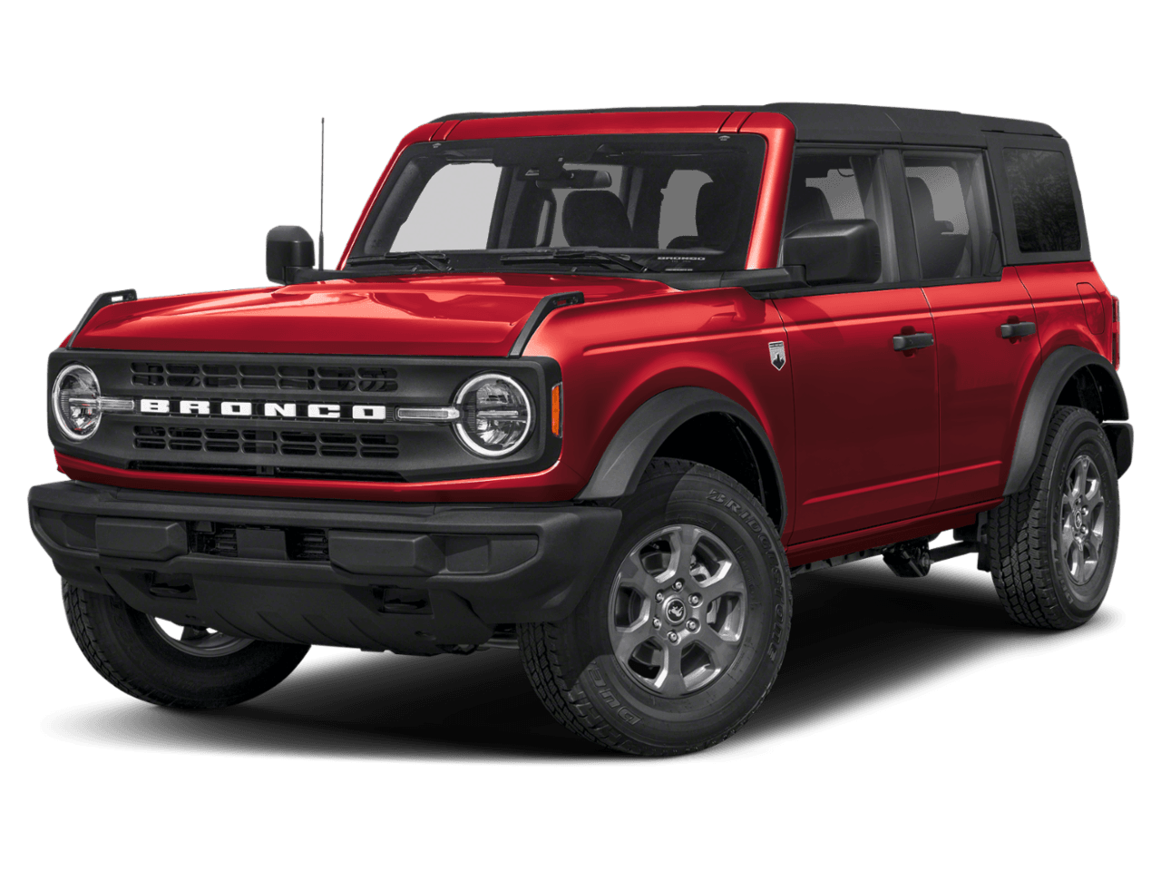 2026 Ford Bronco Big - Front 3/4, facing to the left