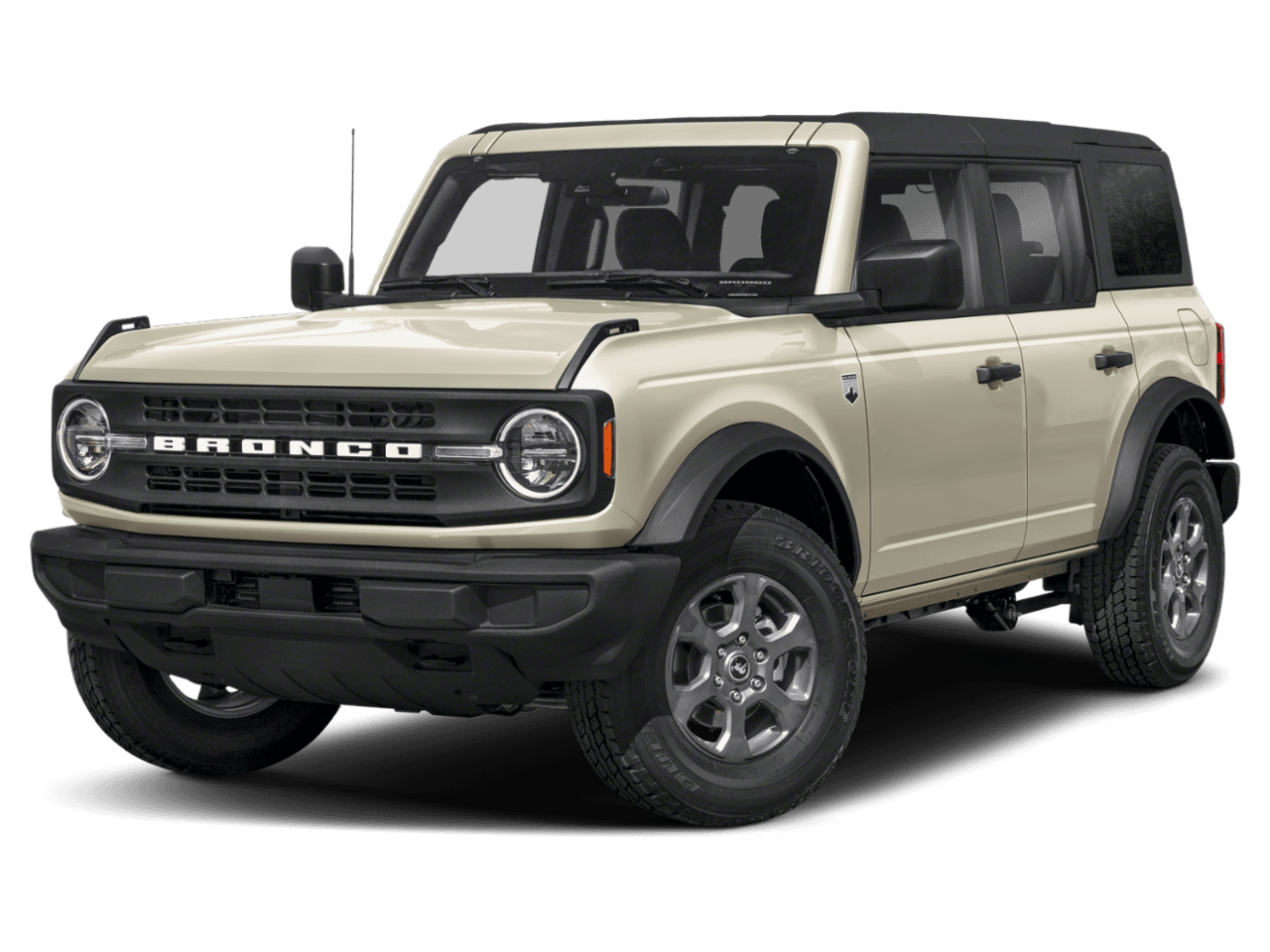 2026 Ford Bronco Big Bend - Front 3/4, facing to the left