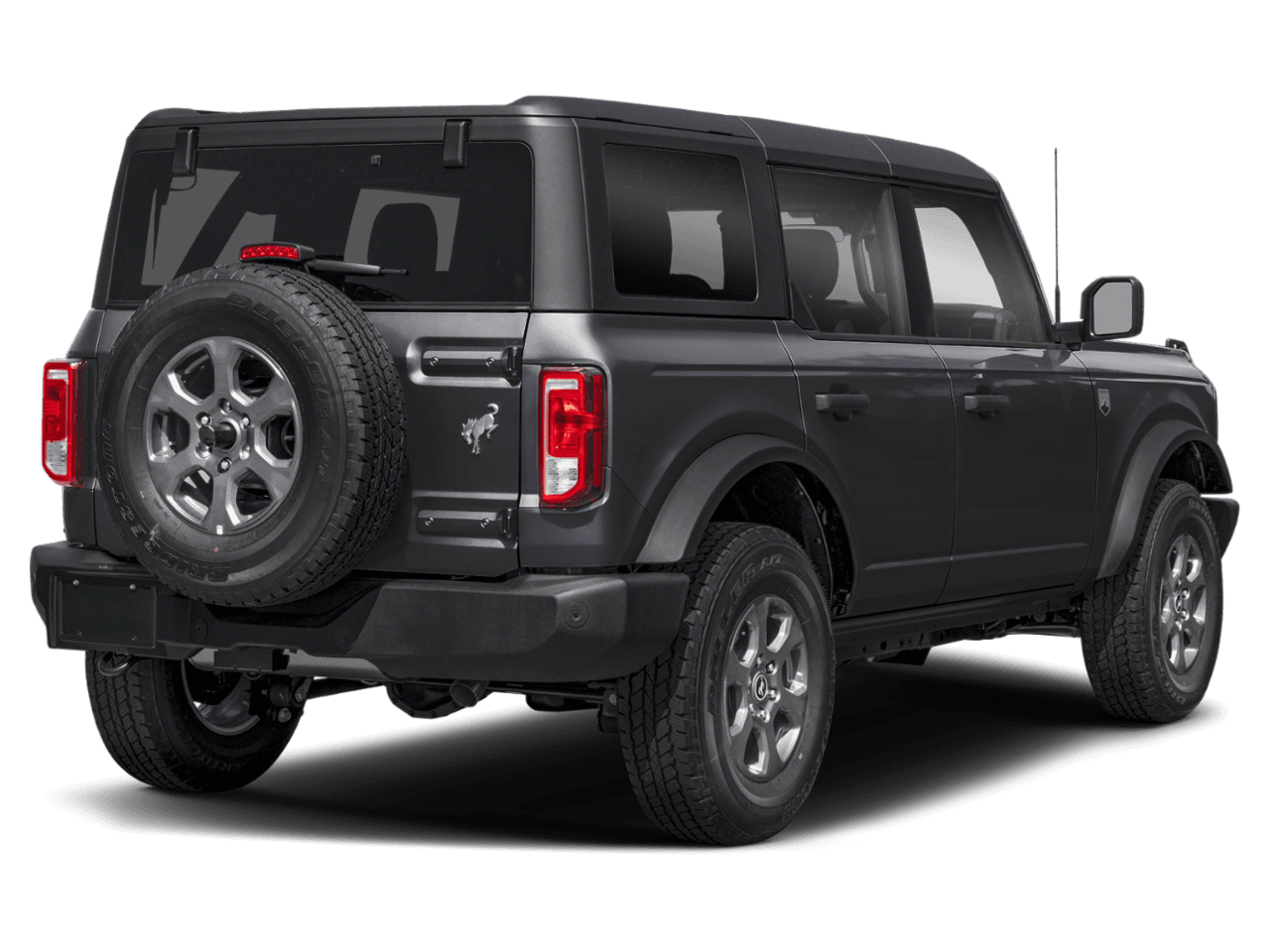 2026 Ford Bronco Big - Rear 3/4, facing to the right