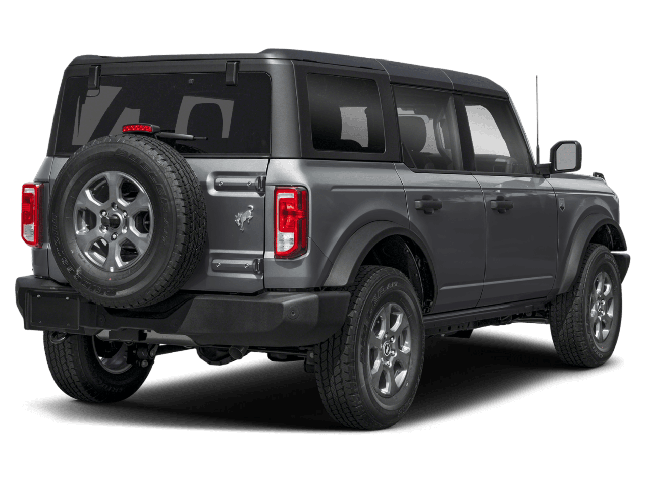 2026 Ford Bronco Big - Rear 3/4, facing to the right
