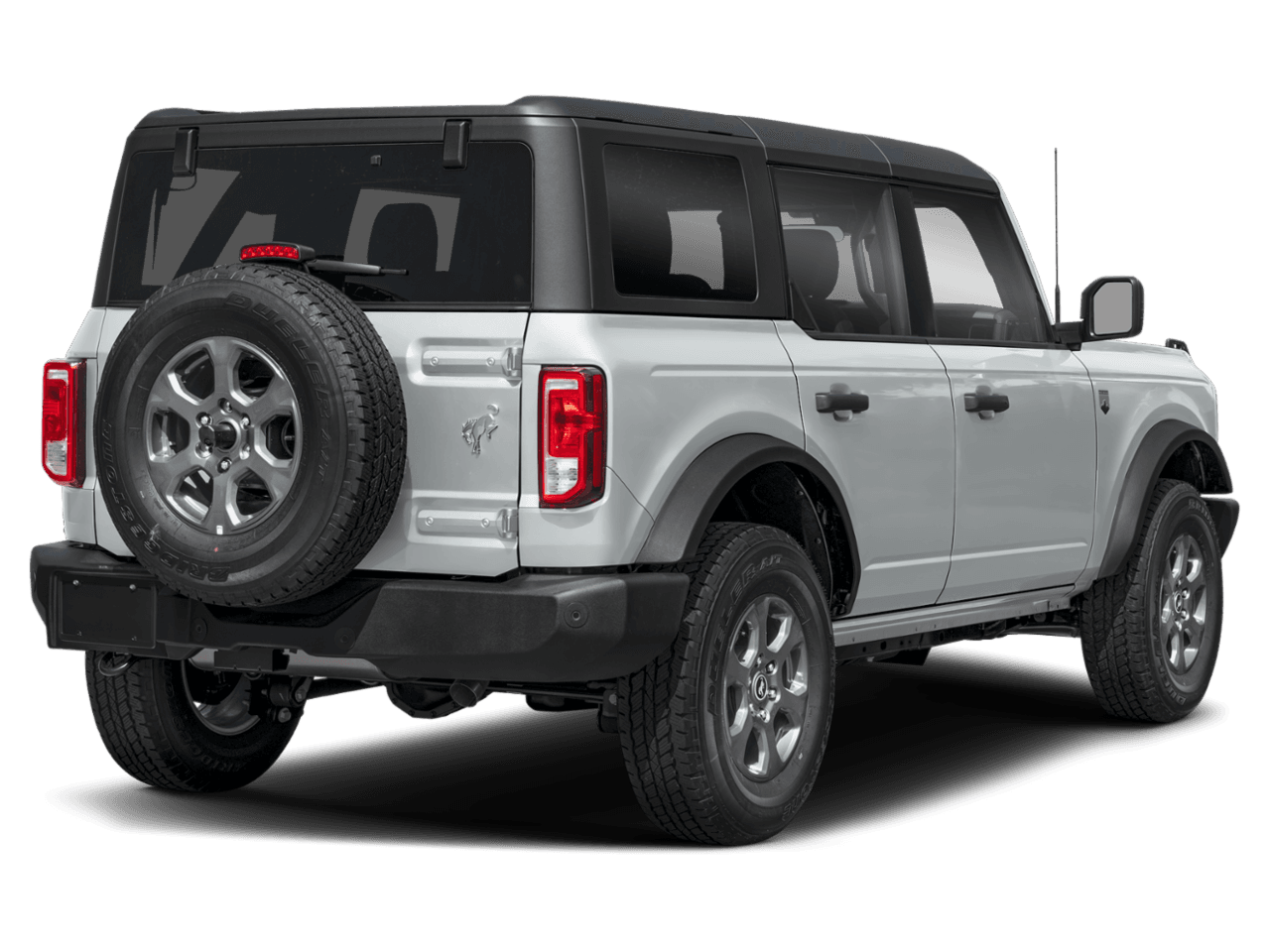 2026 Ford Bronco Big - Rear 3/4, facing to the right