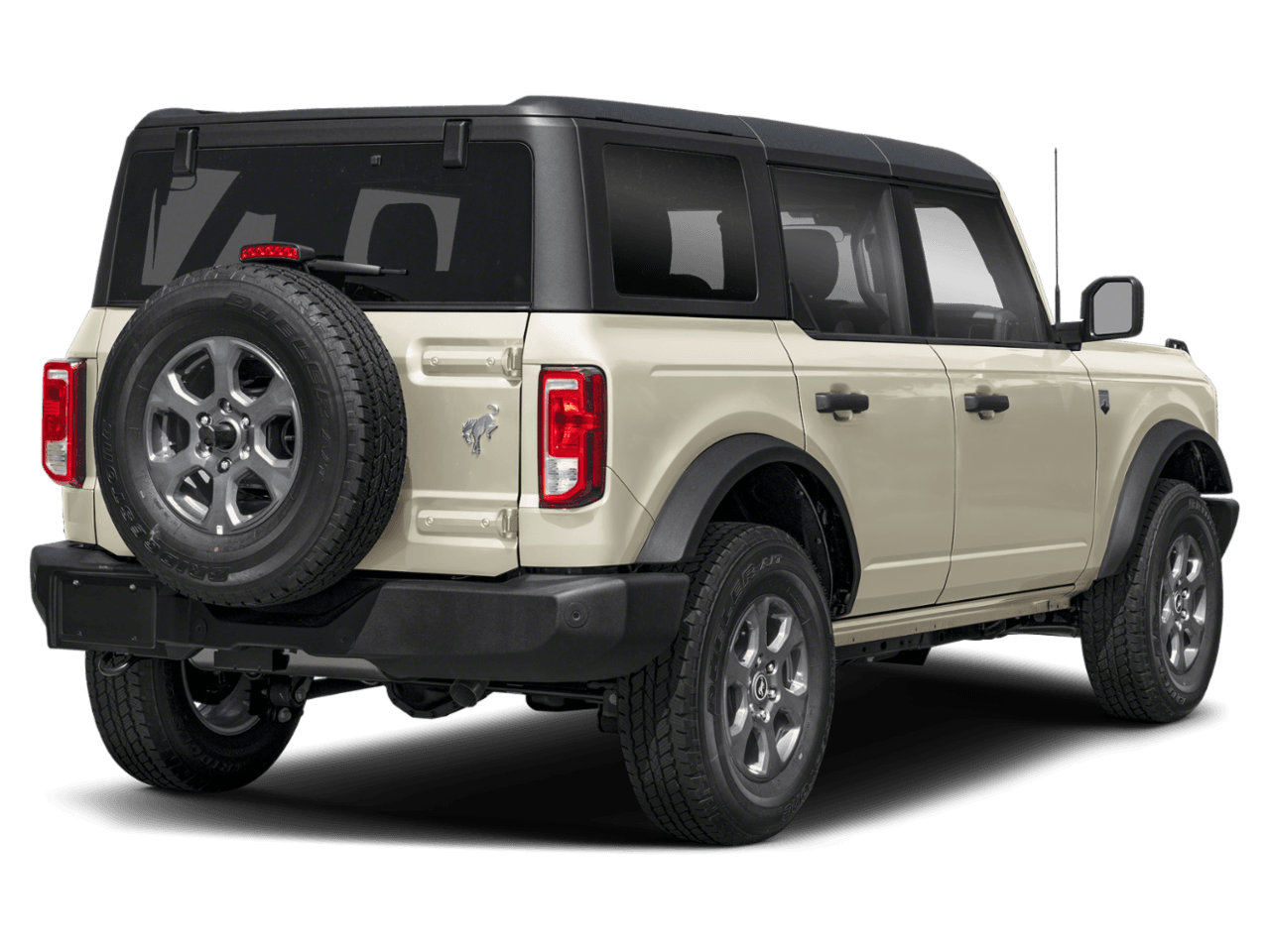 2026 Ford Bronco Big - Rear 3/4, facing to the right
