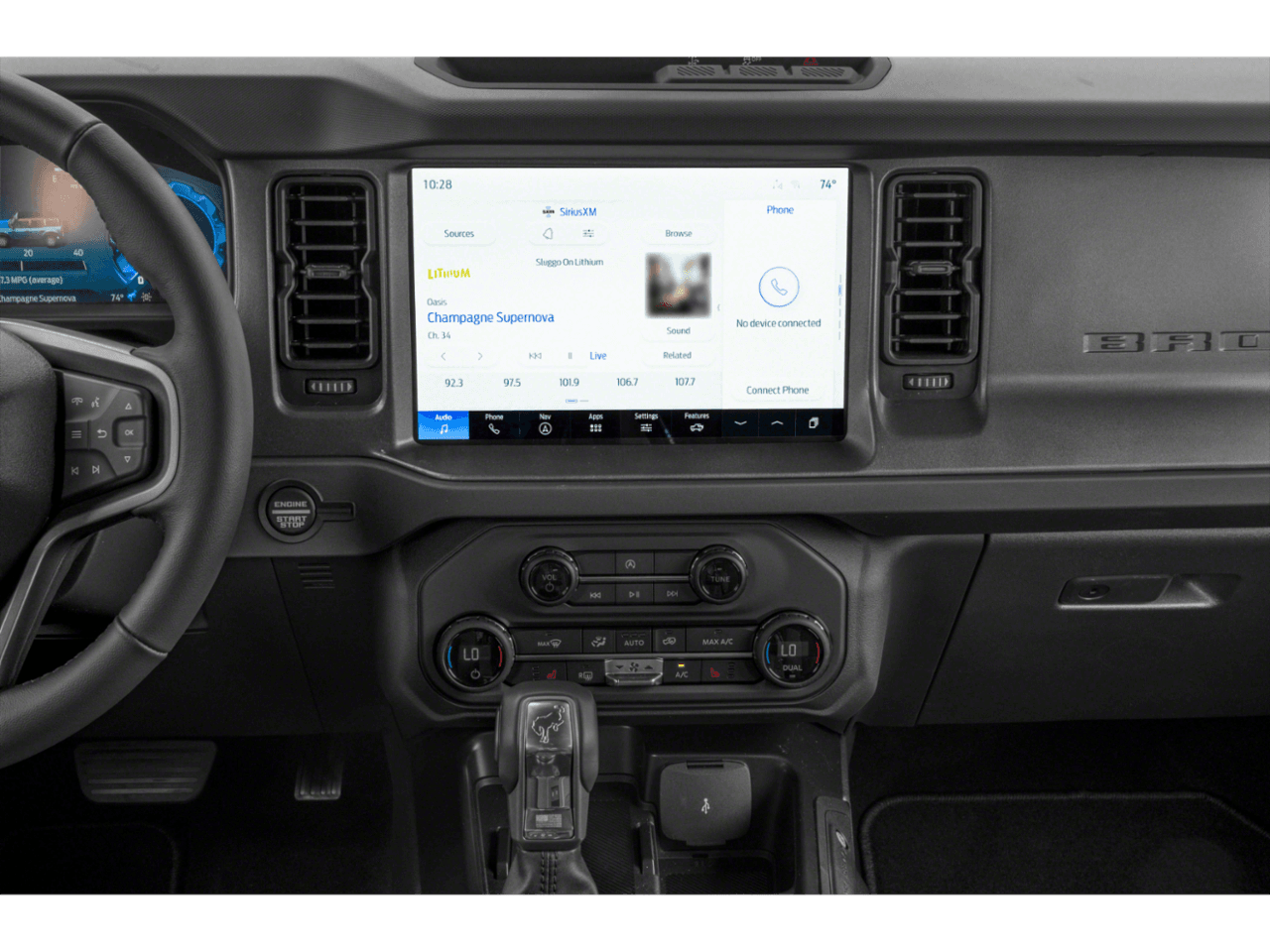 2026 Ford Bronco Big Bend - Interior Stereo System