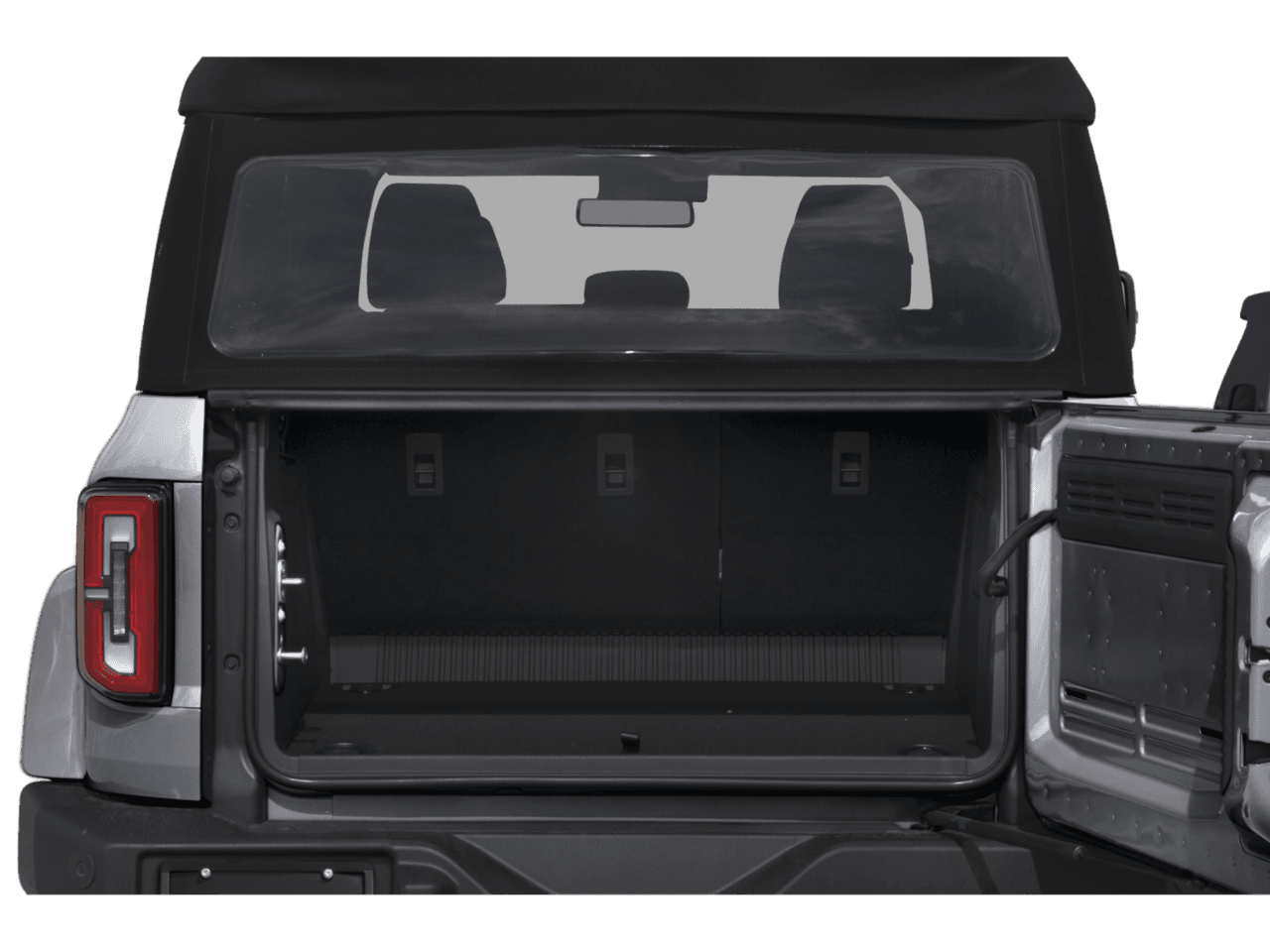 2026 Ford Bronco Outer Banks - Interior Trunk with Hatch Open Feature