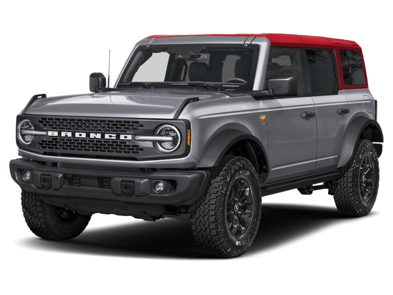 2026 Ford Bronco Badlands - Front 3/4, facing to the left