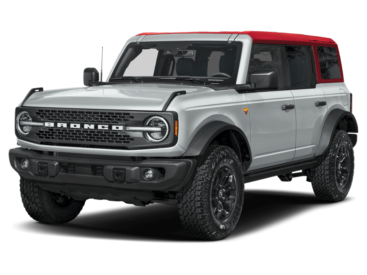 2026 Ford Bronco Badlands - Front 3/4, facing to the left