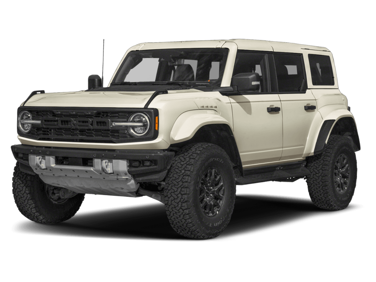 2026 Ford Bronco Raptor - Front 3/4, facing to the left