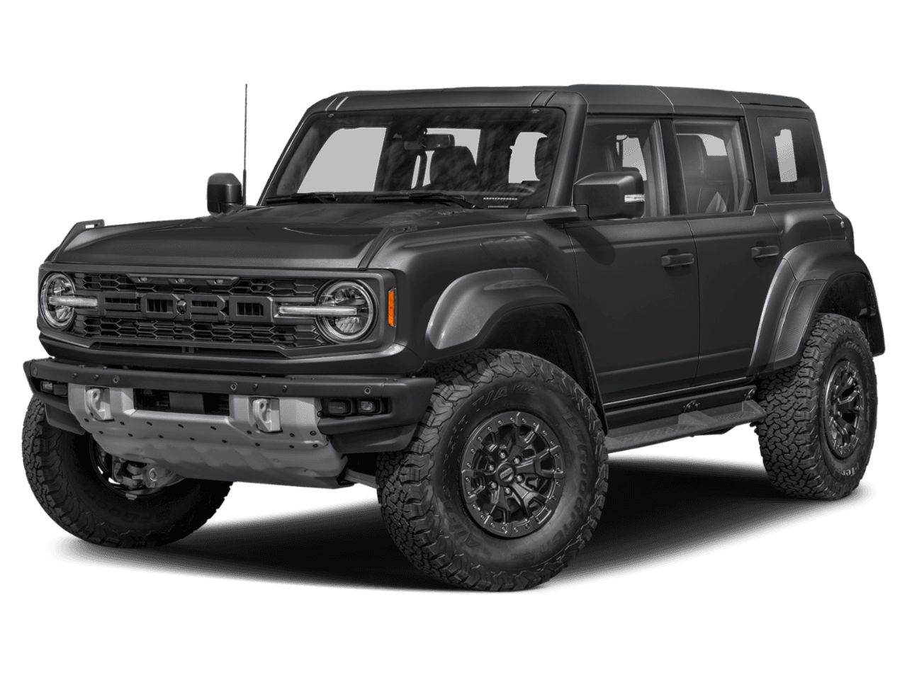 2026 Ford Bronco Raptor - Front 3/4, facing to the left
