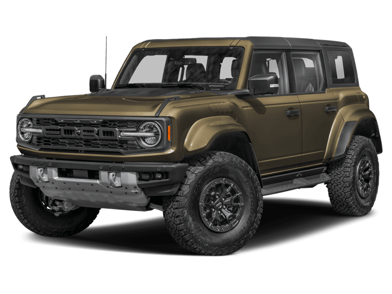 2026 Ford Bronco Raptor - Front 3/4, facing to the left