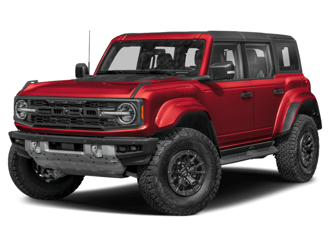 2026 Ford Bronco Raptor - Front 3/4, facing to the left