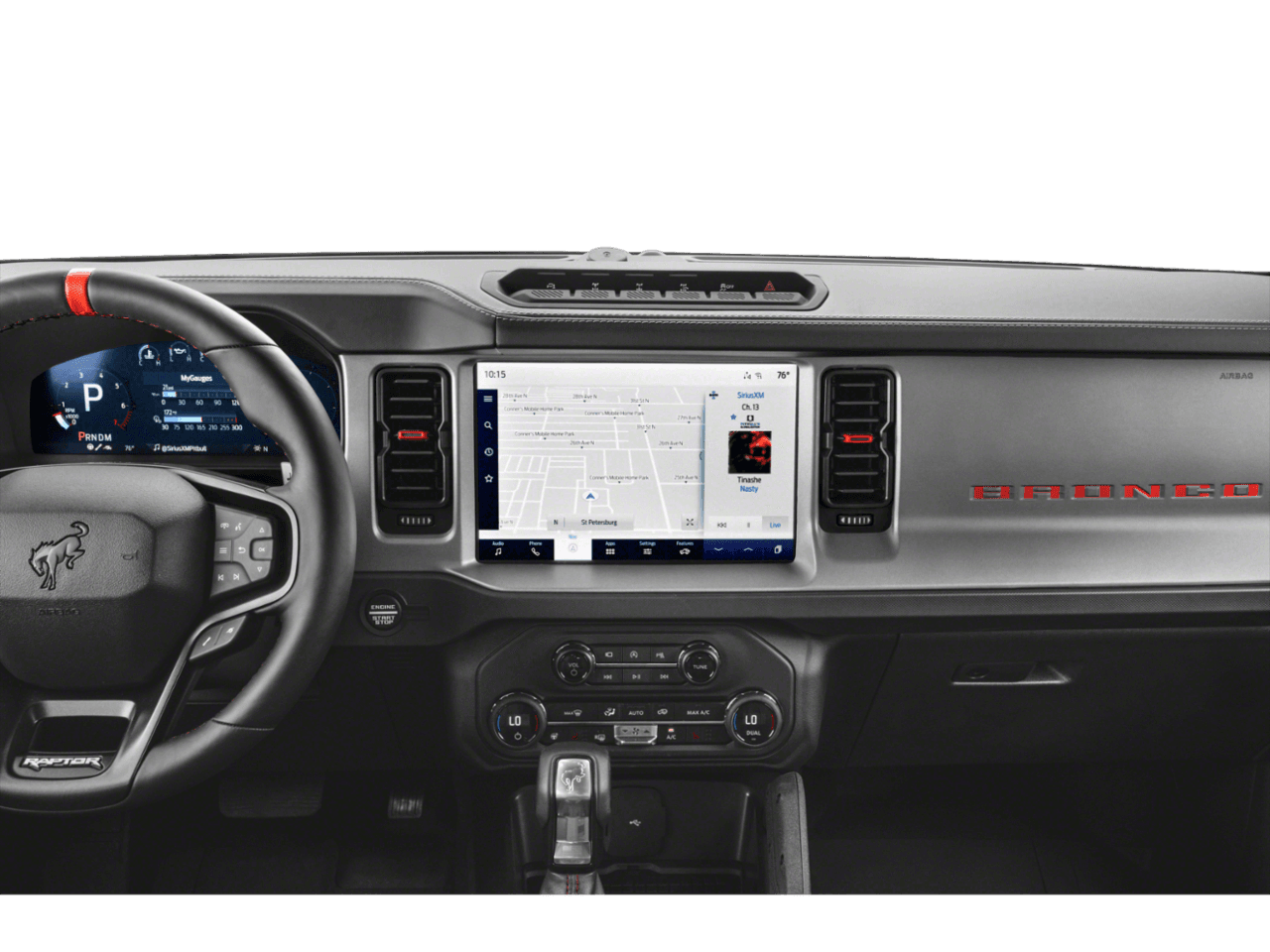 2026 Ford Bronco Raptor - Interior Navigation System