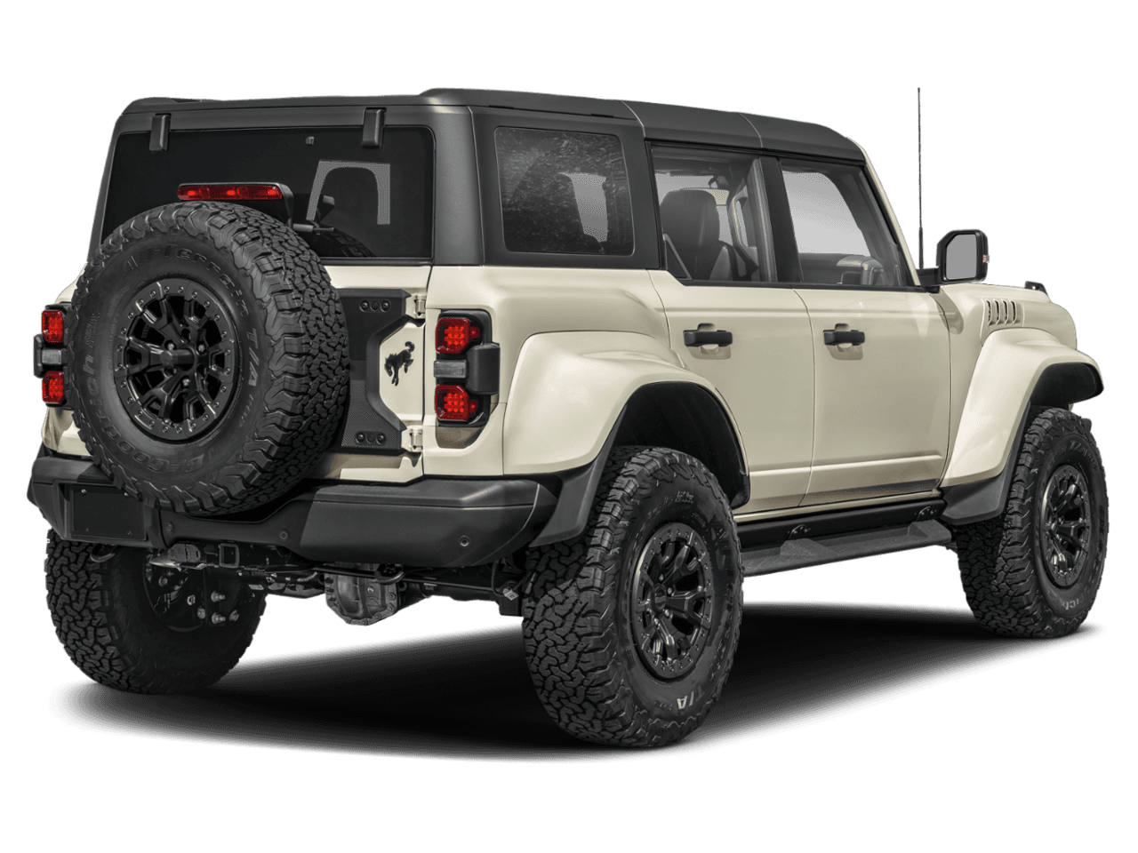 2026 Ford Bronco Raptor - Rear 3/4, facing to the right