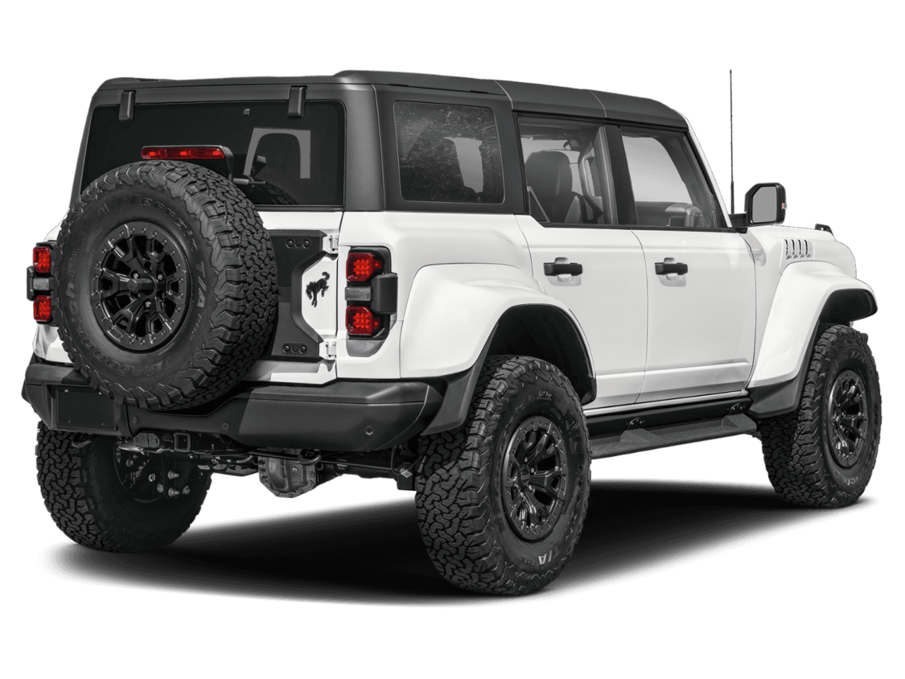 2026 Ford Bronco Raptor - Rear 3/4, facing to the right