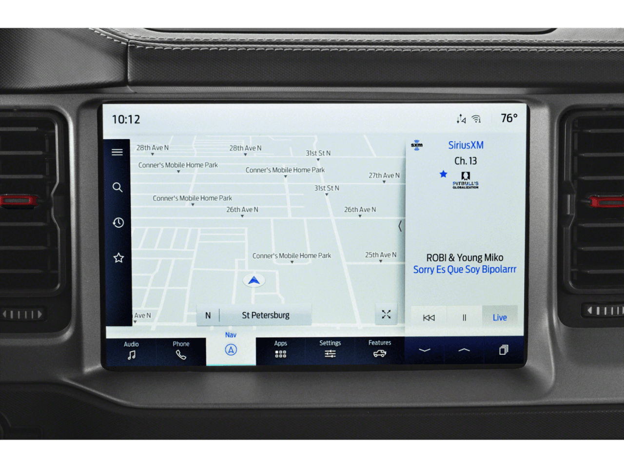 2026 Ford Bronco Raptor - Interior Stereo System