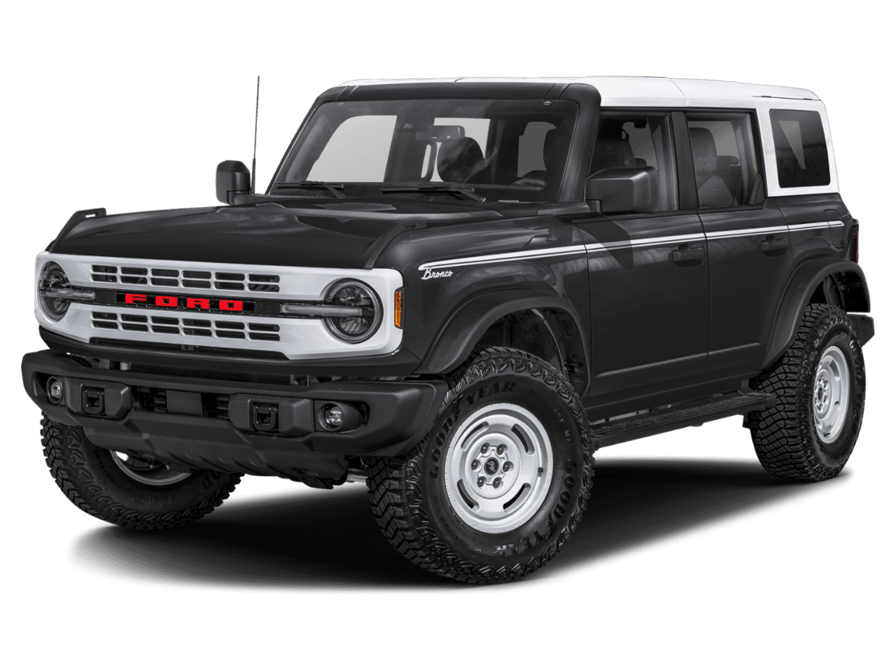 2026 Ford Bronco Heritage Edition - Front 3/4, facing to the left