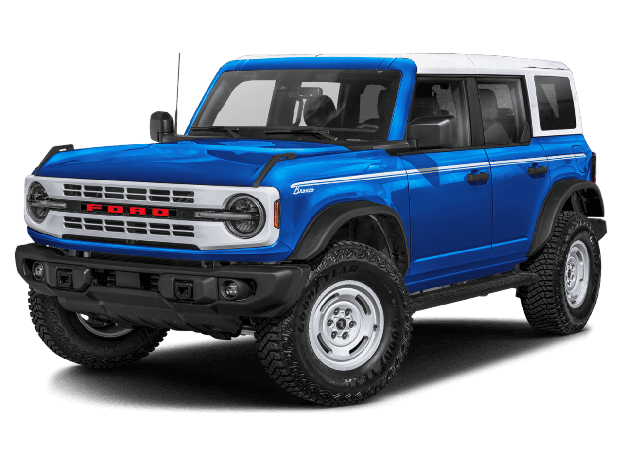 2026 Ford Bronco Heritage Edition - Front 3/4, facing to the left