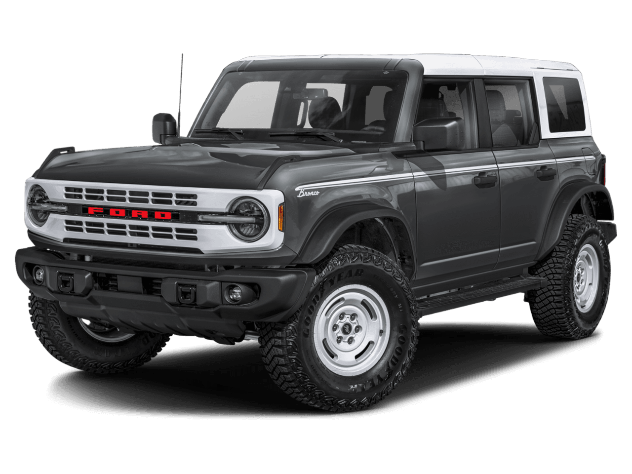 2026 Ford Bronco Heritage Edition - Front 3/4, facing to the left