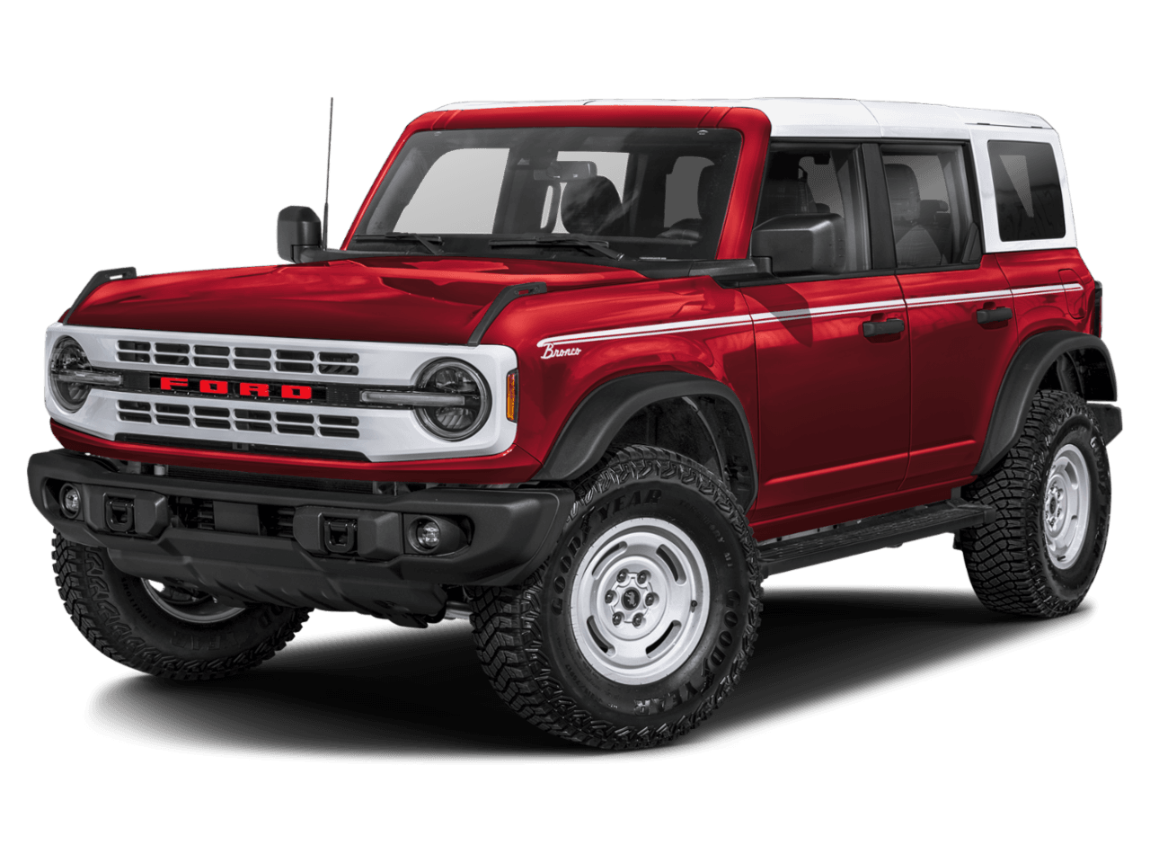 2026 Ford Bronco Heritage Edition - Front 3/4, facing to the left