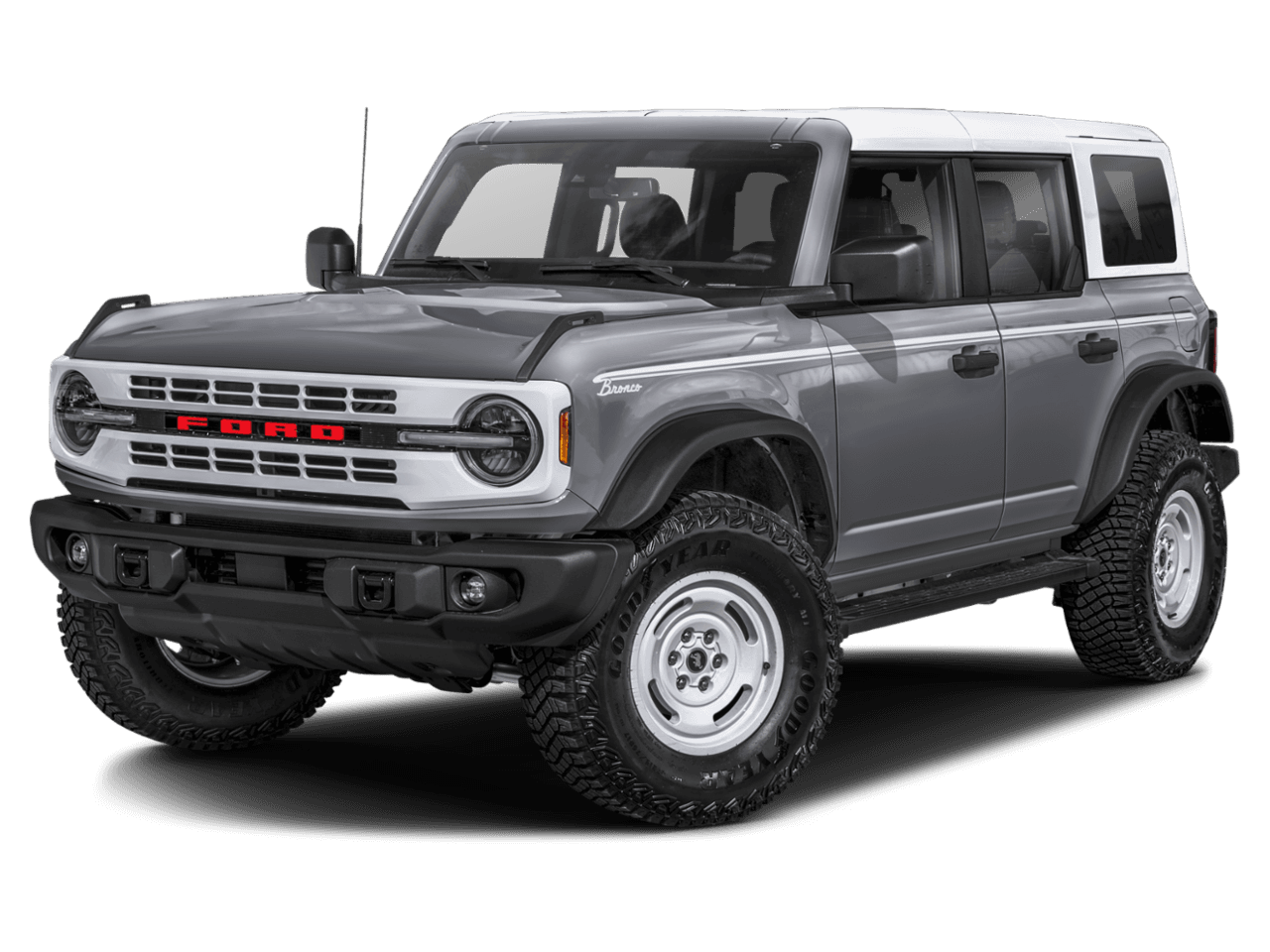 2026 Ford Bronco Heritage Edition - Front 3/4, facing to the left