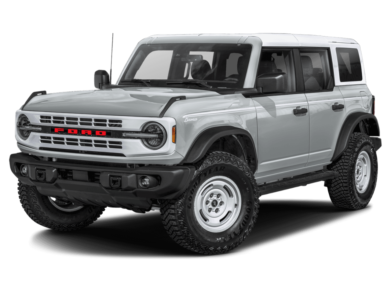 2026 Ford Bronco Heritage Edition - Front 3/4, facing to the left